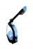 Sea Turtle Flex deluxe Full face snorkelmasker zwart/blauw  ST4080VRR
