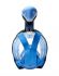 Sea Turtle Flex deluxe Full face snorkelmasker zwart/blauw  ST4080VRR