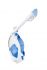 Sea Turtle Flex deluxe Full face snorkelmasker wit/blauw  ST4070VRR
