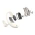 Shokz OpenFit 2 oordopjes beige  T920-ST-BG