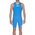 Arena ST rear zip mouwloos trisuit blauw heren  AR1A919-88VRR