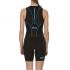 Arena ST rear zip mouwloos trisuit zwart dames  AR1A915-55