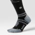 Stox Running Socks zwart/grijs heren  RUNSKM-8082