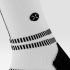 Stox Running Socks wit/zwart heren  RUNSKM-1080
