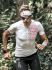 Compressport Trail running Postural korte mouw compressieshirt wit heren  TSTRV3-SS00