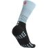 Compressport mid compressie sokken Oxygen zwart/blauw  MDS-R-9954