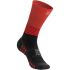 Compressport mid compressie sokken Oxygen zwart/rood  MDS-R-99RDVRR