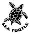 Sea Turtle Flex deluxe Full face snorkelmasker zwart/blauw  ST4080VRR