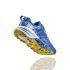 Hoka One One Speedgoat 3 trail hardloopschoenen blauw/geel dames  1099734-PBBM-VRR