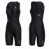 2XU Perform Front Zip trisuit zwart/oranje dames    WT3635d