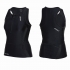 2XU Perform Tri singlet zwart/roze dames   WT3637a