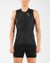 2XU Compression mouwloos tri top zwart dames 2018  WT4845a-BLK/BLK