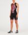 2XU Perform mouwloos trisuit zwart/rood dames  WT4855d-BLK/GMN