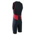 Zone3 Activate trisuit mouwloos zwart/rood heren  TS23MACT108