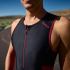 Zone3 Activate trisuit mouwloos zwart/rood heren  TS23MACT108