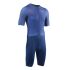 Zone3 Aeroforce X II trisuit korte mouw blauw heren  TS23MAFS103