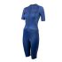 Zone3 Aeroforce X II trisuit korte mouw blauw dames  TS23WAFS103