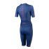 Zone3 Aeroforce X II trisuit korte mouw blauw dames  TS23WAFS103